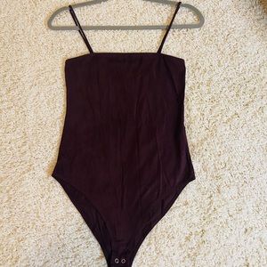 Velvet bodysuit